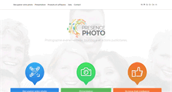 Desktop Screenshot of presence-photo.eu